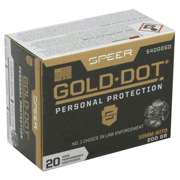 SPR GOLD DOT 10MM 200GR HP 20/200 - Image 2