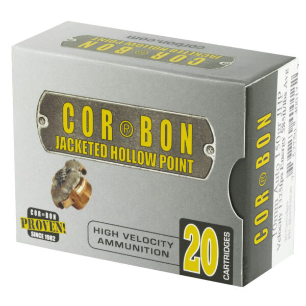 CORBON 10MM 150GR JHP 20/500 - Image 3