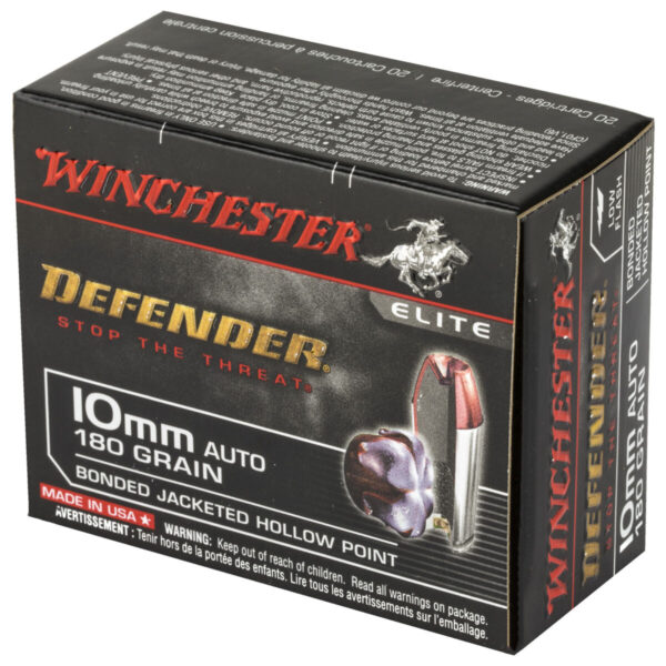 WIN DEFENDER 10MM 180GR BJHP 20/200 - Image 3