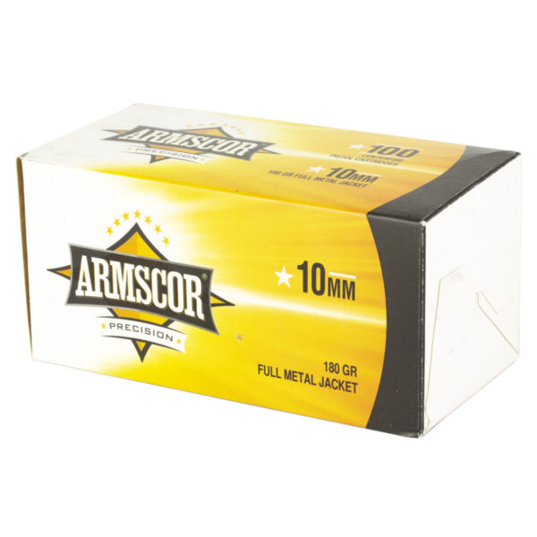 ARMSCOR 10MM 180GR FMJ 100/1200 - Image 3