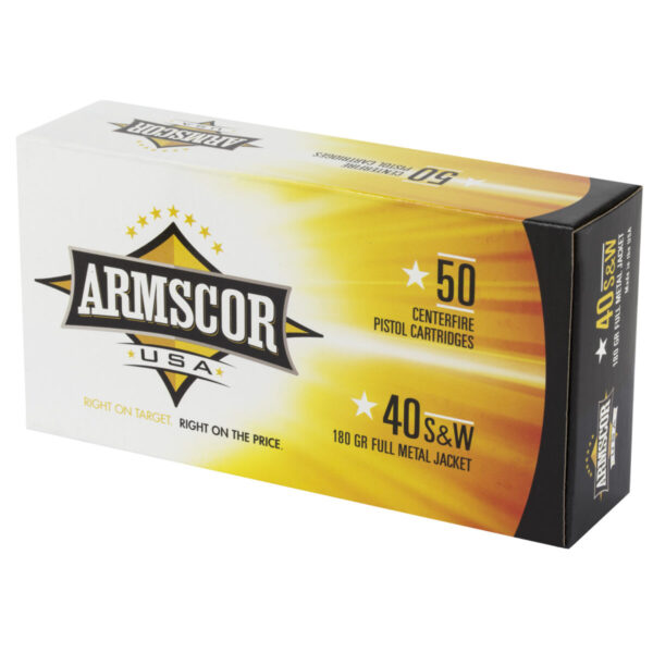 ARMSCOR 40SW 180GR FMJ 50/1000 - Image 3