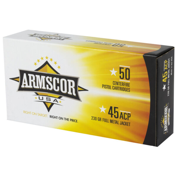 ARMSCOR 45ACP 230GR FMJ 50/1000 - Image 3