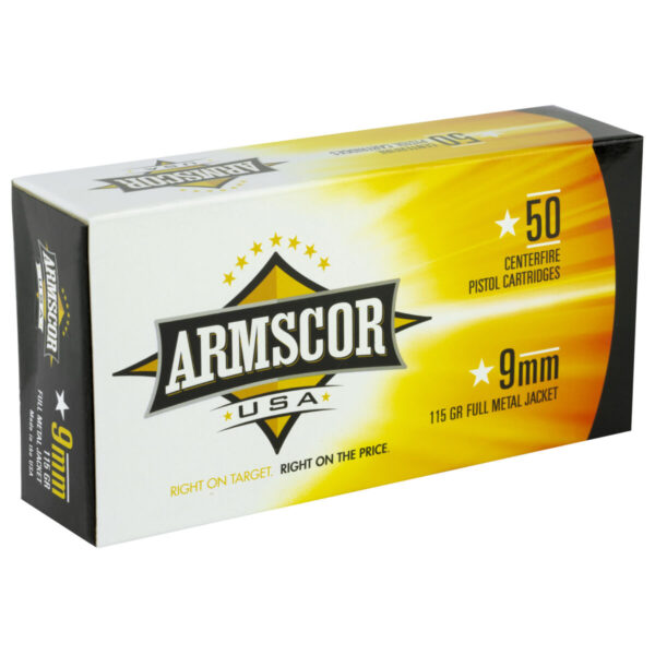 ARMSCOR 9MM 115GR FMJ 50/1000 - Image 2