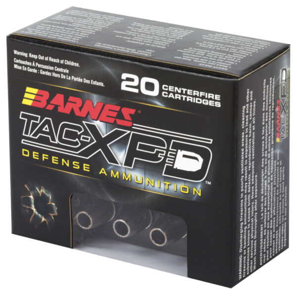 BARNES TAC-XPD 9MM 115GR HP 20/200 - Image 3