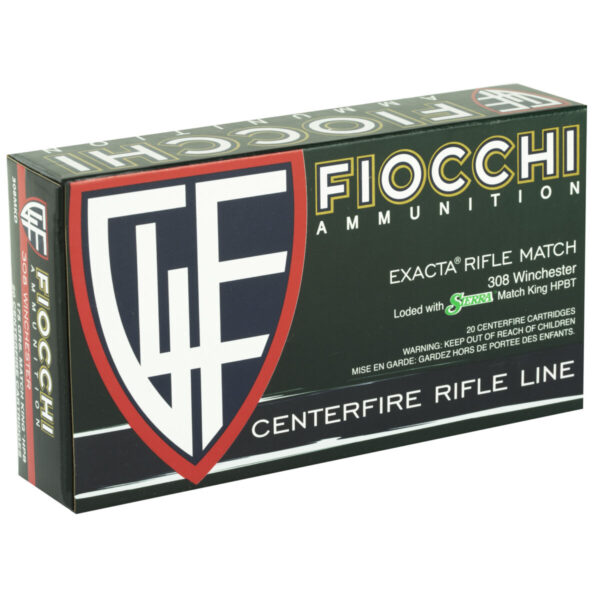 FIOCCHI 308WIN 175GR HPBT MK 20/200 - Image 2