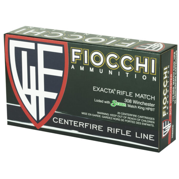 FIOCCHI 308WIN 175GR HPBT MK 20/200 - Image 3