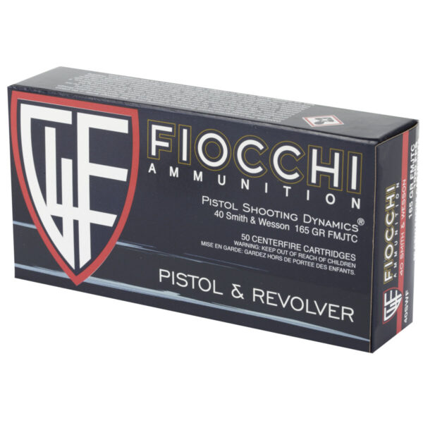 FIOCCHI 40SW 165GR FMJ 50/1000 - Image 3