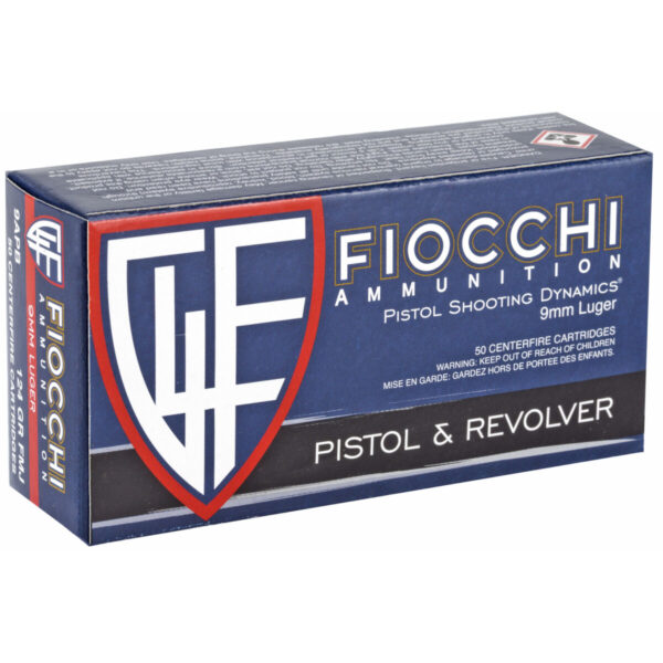 FIOCCHI 9MM 124GR FMJ 50/1000 - Image 2