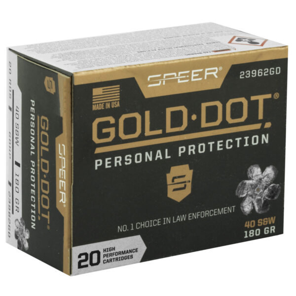 SPR GOLD DOT 40SW 180GR HP 20/200 - Image 2