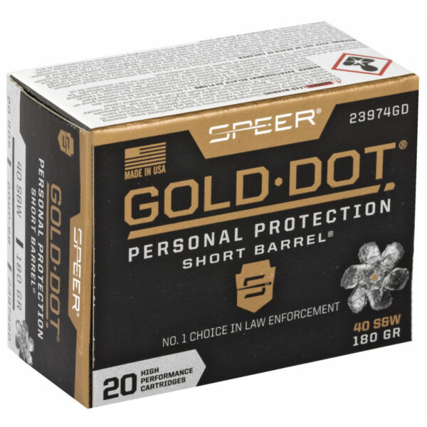 SPR GOLD DOT 40SW 180GR HP SB 20/200 - Image 2