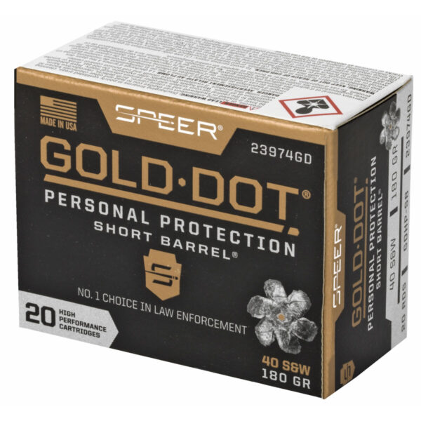 SPR GOLD DOT 40SW 180GR HP SB 20/200 - Image 3