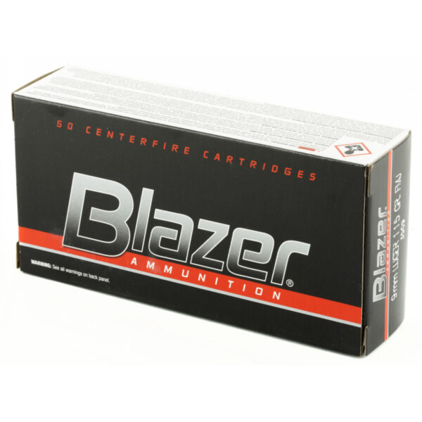 BLAZER 9MM 115GR FMJ 50/1000 - Image 3