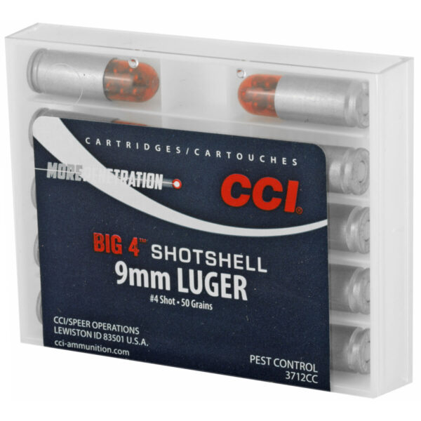 CCI 9MM #4 SHOTSHELL10/200 - Image 3