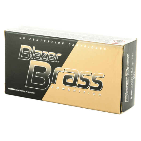 BLAZER BRASS 9MM 124GR FMJ 50/1000 - Image 3