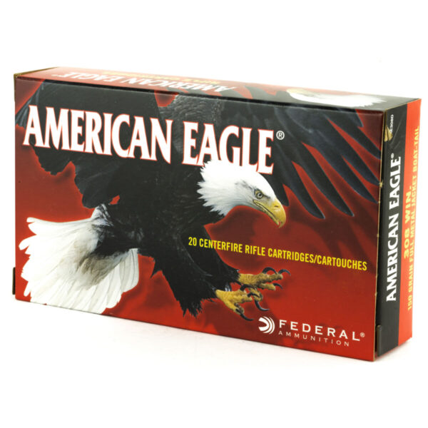 FED AM EAGLE 308 150GR FMJ 20/500 - Image 2