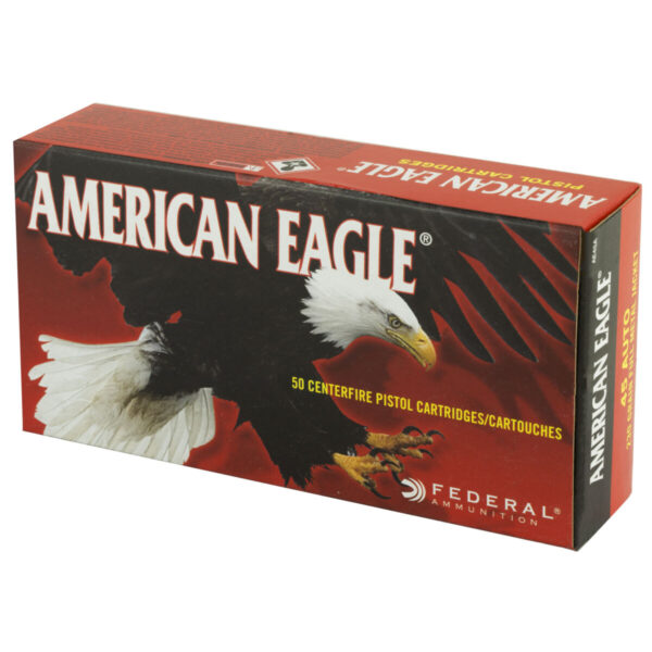 FED AM EAGLE 45ACP 230GR FMJ 50/1000 - Image 3