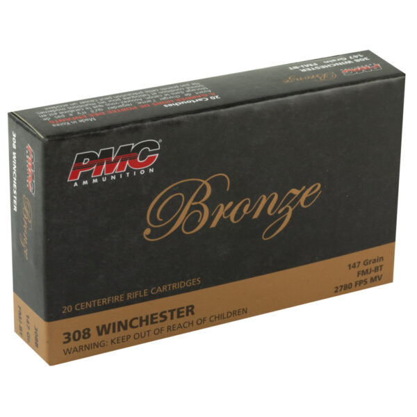 PMC BRNZ 308WIN 147GR FMJ 20/500 - Image 2