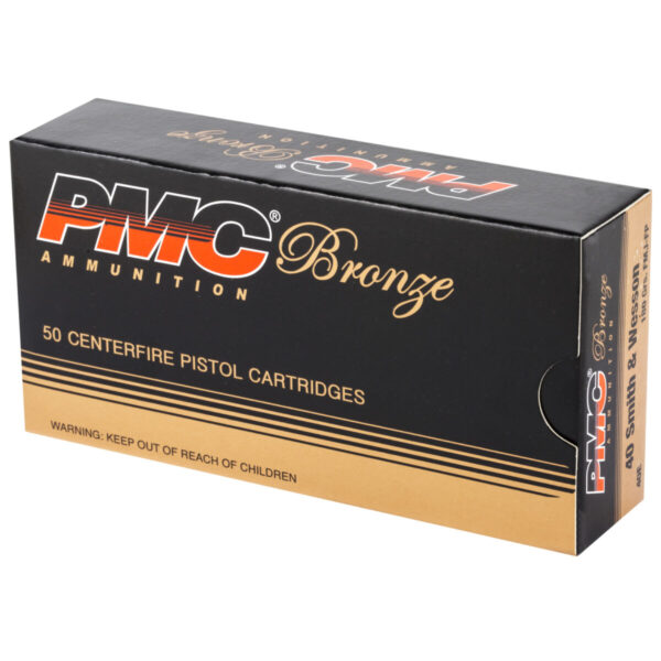 PMC BRNZ 40SW 180GR FMJ FP 50/1000 - Image 3