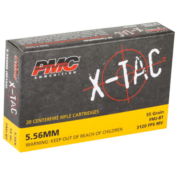 PMC XTAC 556NATO 55GR FMJBT 20/1000 - Image 2