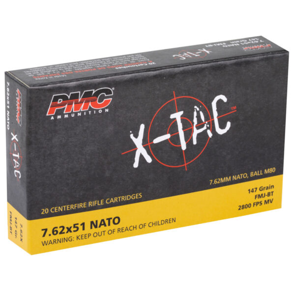 PMC XTAC 762NATO 147GR FMJ BT 20/500 - Image 2