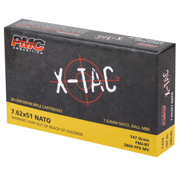 PMC XTAC 762NATO 147GR FMJ BT 20/500 - Image 3