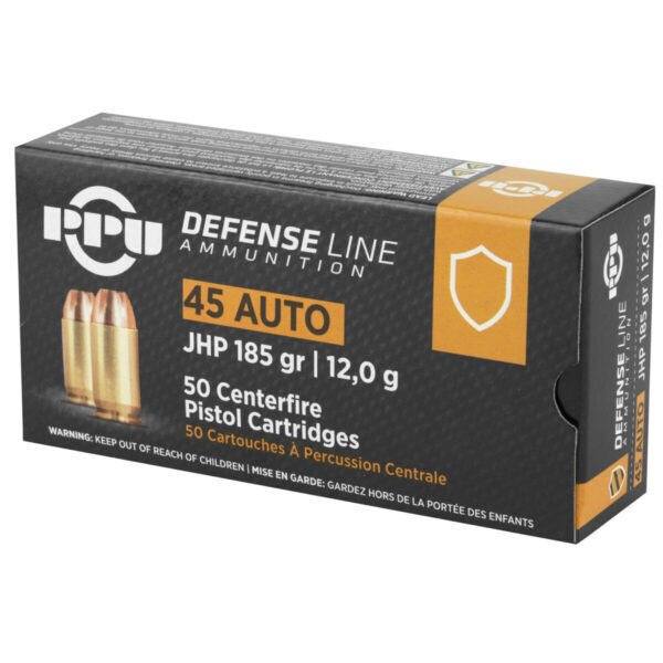 PPU 45ACP JHP 185GR 50/500 - Image 3