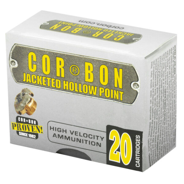 CORBON 9MM+P 115GR JHP 20/500 - Image 3