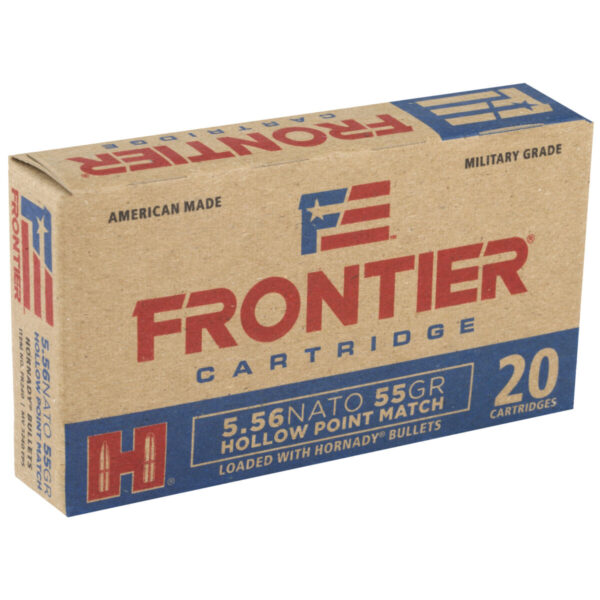 FRONTIER 556NATO 55GR HP MTCH 20/500 - Image 2