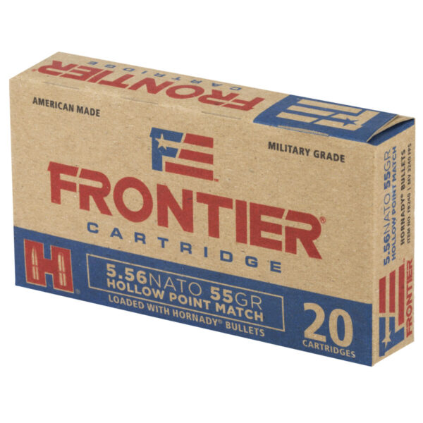 FRONTIER 556NATO 55GR HP MTCH 20/500 - Image 3