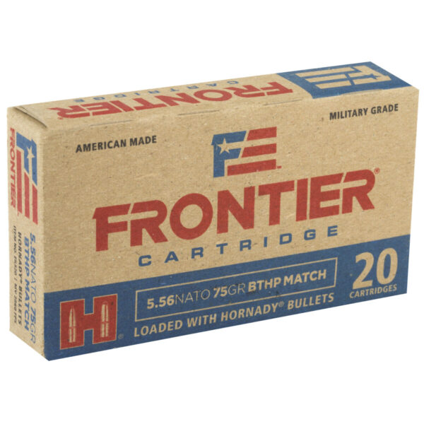 FRONTIER 556NATO 75GR BTHP MTCH 20/5 - Image 2