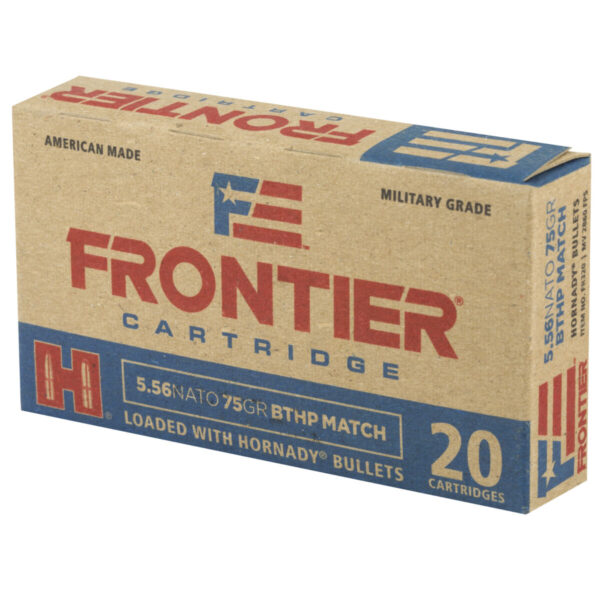 FRONTIER 556NATO 75GR BTHP MTCH 20/5 - Image 3