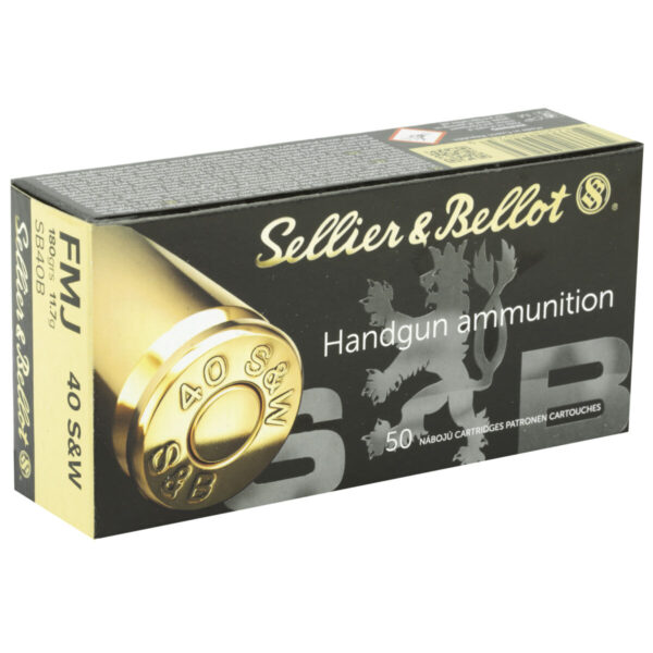 S&B 40SW 180GR FMJ 50/1000 - Image 2