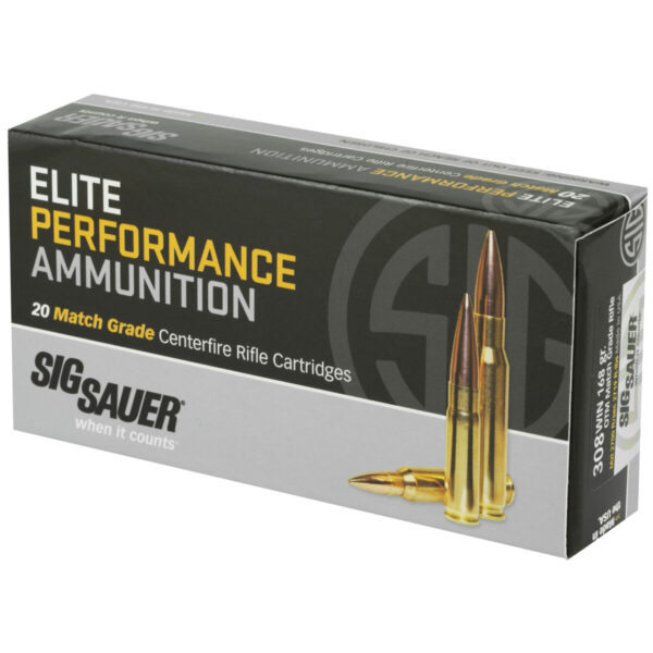 SIG AMMO 308WIN 168GR OTM 20/200 - Image 3