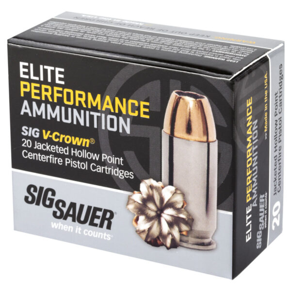 SIG AMMO 40SW 165GR JHP 20/200 - Image 3