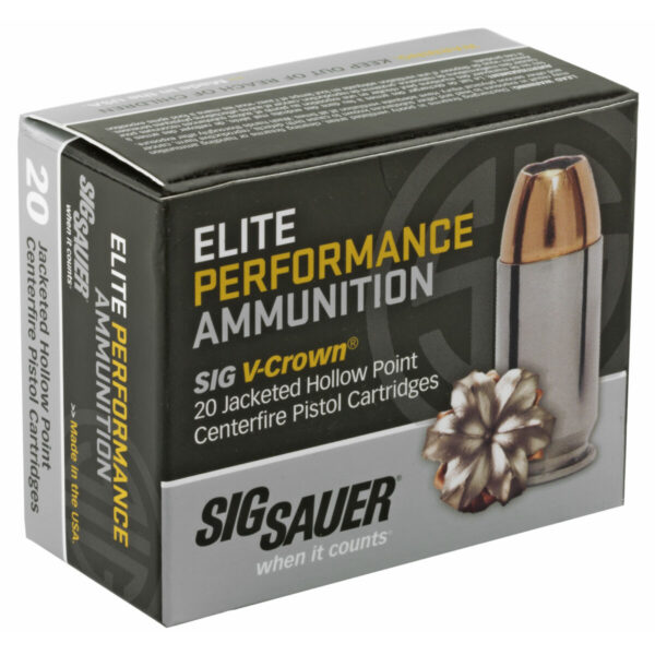 SIG AMMO 40SW 180GR JHP 20/200 - Image 2