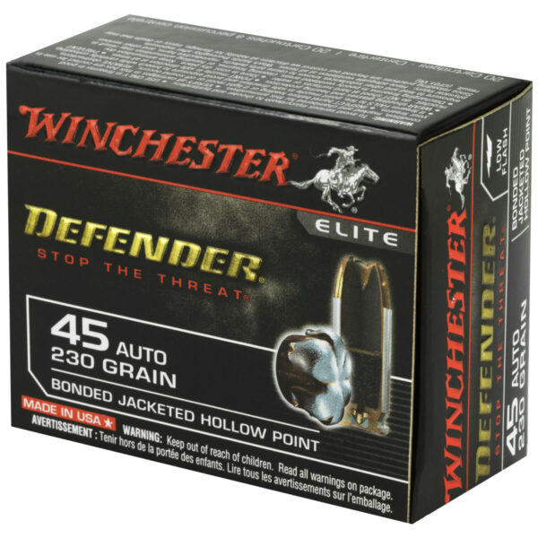 WIN DEFENDER 45ACP 230GR JHP 20/200 - Image 3