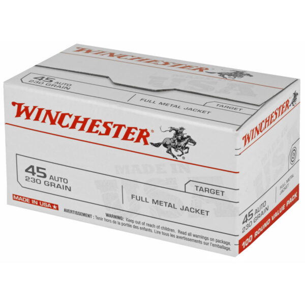 WIN USA 45ACP 230GR FMJ 100/500 - Image 3