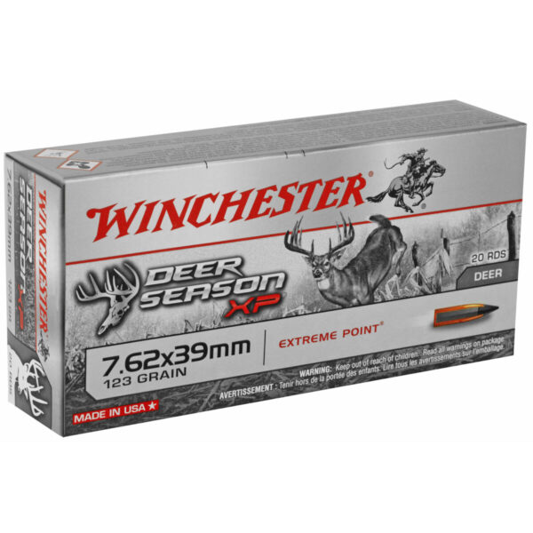 WIN DEER SEASON 7.62X39 123GR 20/200 - Image 2