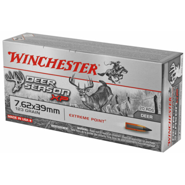 WIN DEER SEASON 7.62X39 123GR 20/200 - Image 3