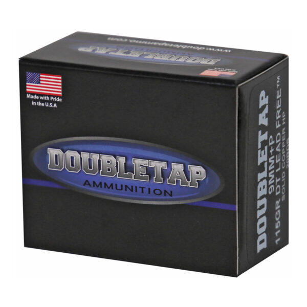 DBLTAP 9MM+P 115GR SCHP 20/1000 - Image 3