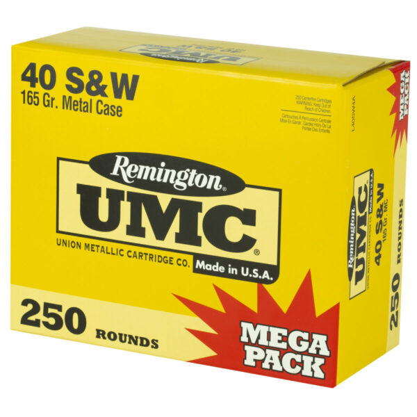 REM UMC MP 40SW 165GR FMJ 250/1000 - Image 3