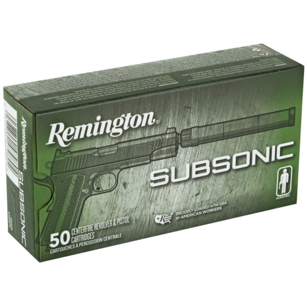 REM SUBSONIC 45ACP 230GR 50/500 - Image 2