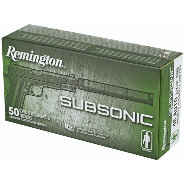 REM SUBSONIC 45ACP 230GR 50/500 - Image 3