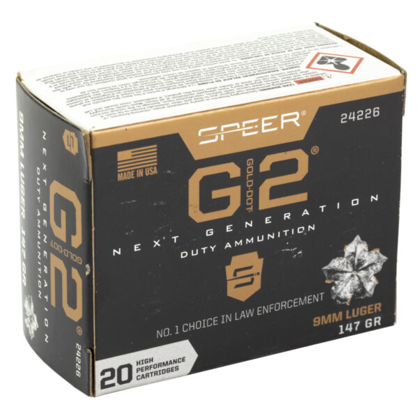 SPR GOLD DOT G2 9MM 147GR 20/200 - Image 2