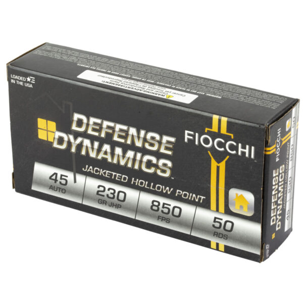 FIOCCHI 45ACP 230GR JHP 50/500 - Image 3