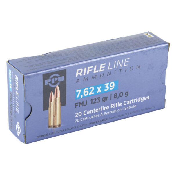 PPU 7.62X39 FMJ 123GR 20/1000 - Image 2