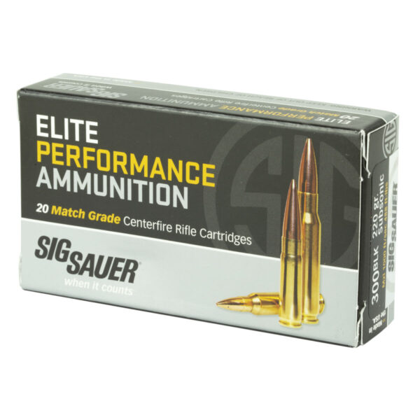 SIG AMMO 300BLK 220GR OTM 20/500 - Image 3