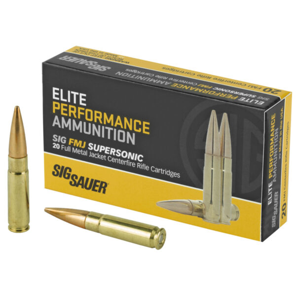 SIG AMMO 300BLK 125GR FMJ 20/500